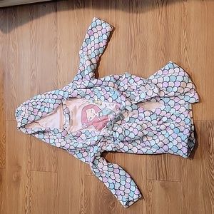 Girls Size 5/6 Disney Little Mermaid Nightgown and Robe